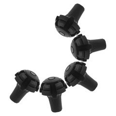 5 Pcs Hiking Accessories Pole Tip Protector Tips Replacement Trekking
