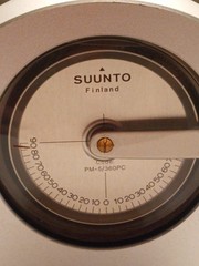 Mint 1972 Vintage Suunto PM-5/360 PC Precision Clinometer (NOS) NO BUBBLES