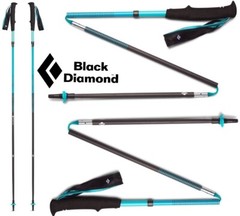 BLACK DIAMOND distance carbon Z DEMO trail run poles ultralite 3 section 105 cm
