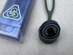PDW Expedition Watch Band Thermometer Kit Ti – PVD / OD green – Celsius.