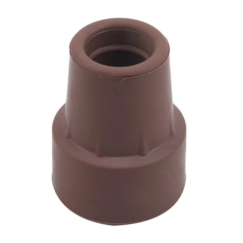 1Pc-3Pcs Rubber Walking Hiking Stick Metal Ferrule Bottom End Cover Cane Crutch