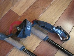 LEKI Supreme Trekking Hiking Walking Mountaineering Poles Adjustable 105-140cm