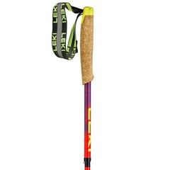 LEKI Neotrail Pro FX.One Superlite Bright Red/Violet/Neon Yellow Trail Poles