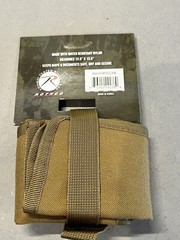 Rothco Waterproof Map & Document Case, Item 9238, Coyote Brown
