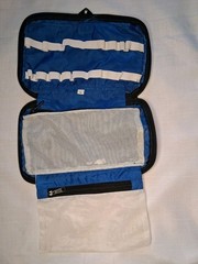 REI Blue Camping/Travel/First Aid Zipper Bag (Fair Condition)