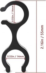 Durable Trekking Pole Tips Set with Snow & Mud Baskets for Ultimate Stability