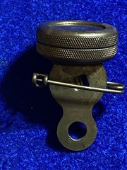 Old Marbles Gladstone Brass Compass Pin On
