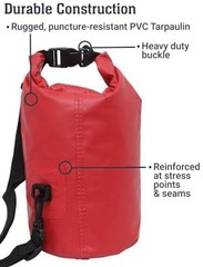 Brooklyn Kayak Company Waterproof Dry Bag – Roll Top 25 Liter Pack of 3
