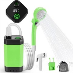 Adjustable Portable Shower for For camping 5 Levels Water Pressure System