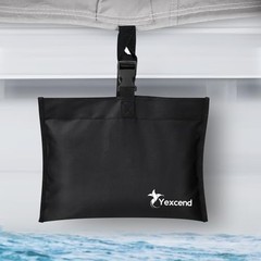 4 Packs Boat Cover Sand Bag Mooring Kit, 600D Marine Grade Polyester, Free Ship
