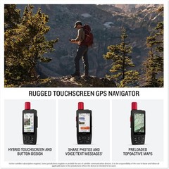 GARMIN GPSMAP H1i Plus Premium GPS Handheld Navigator w/ inReach Plus Technology