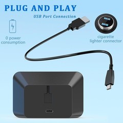 Velocimetro digital GPS para auto MPH HUD universal con pantalla LED grande
