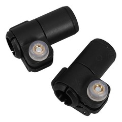 2 PCS Trekking Pole Lock Backpacking Clip External Flip Clamp Spare