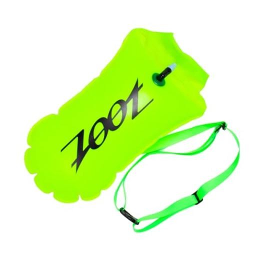 Ultra Swim Safety Buoy & Dry Bag, High-Visibility Open-Water 15L Neon Yellow