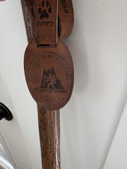50 inch Whistle Creek Wooden Hiking Stick ~ Wood Walking Cane