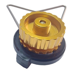 Gas Canister Adapter Converter Aluminum Copper Plastic for Outdoor Stove Use