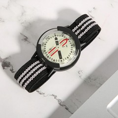 Adjustable Waterproof Compass Watch For Diving Camping FOVX