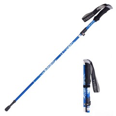 Ultralight Aluminum Alloy 5Sections Walking Poles Adjustable Trekking Poles Tele