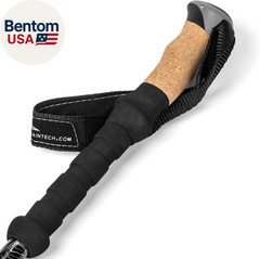 Lightweight Aircraft-Grade Aluminum Trekking Poles with Extended down Grip plus