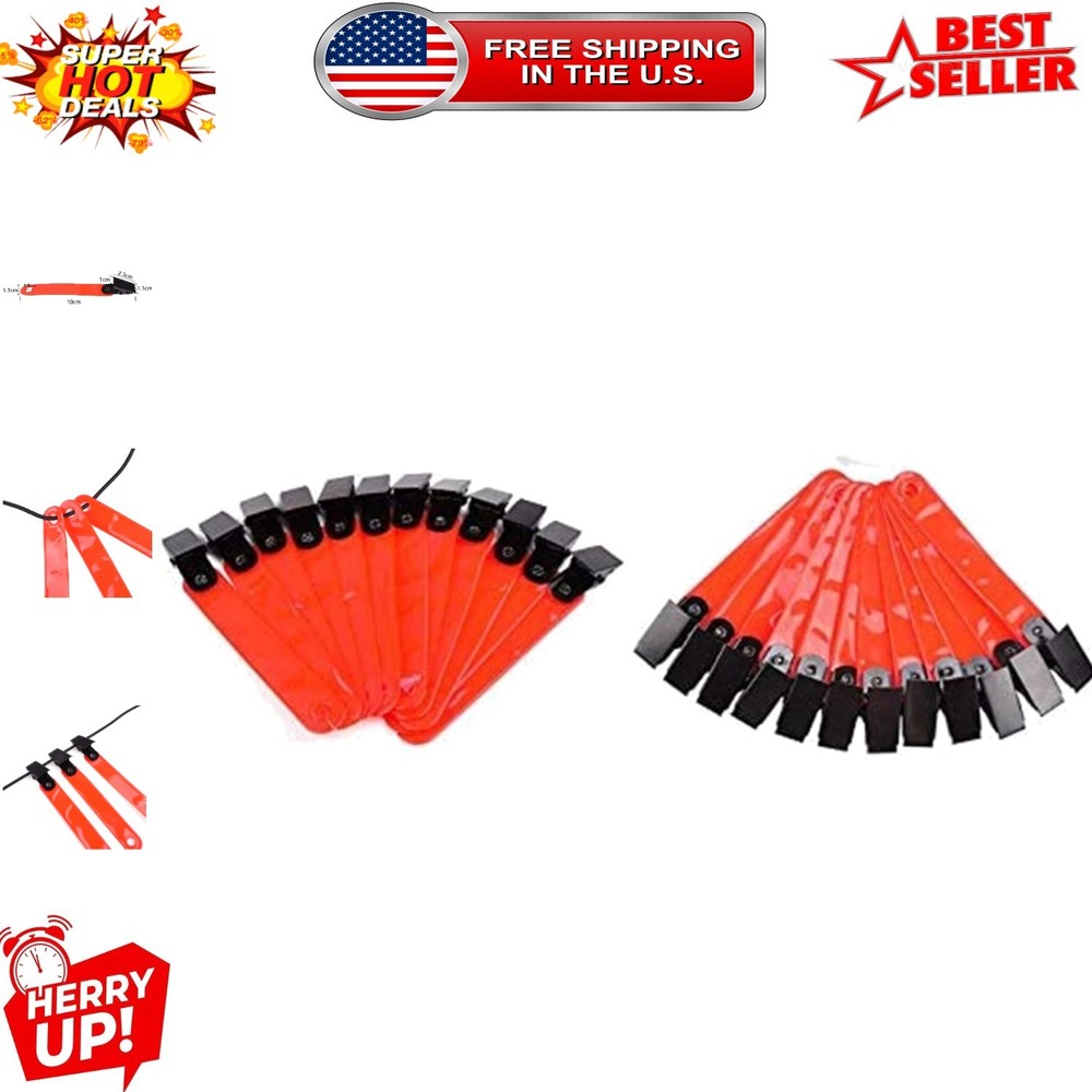 Durable Reflective Trail Markers – 24 Pack for Hiking, Hunting & Outdoor Safety