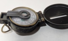 Engineneer Lensatic Directional Field Compass With Folding Cover Hunting Camping