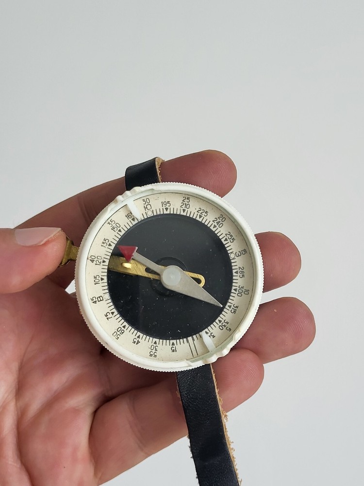 Vintage Soviet Army Wrist Compass “Adrianov” Original USSR