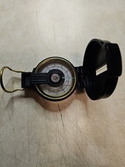 Vintage Engineer Lensatic Compass – Made in Taiwan