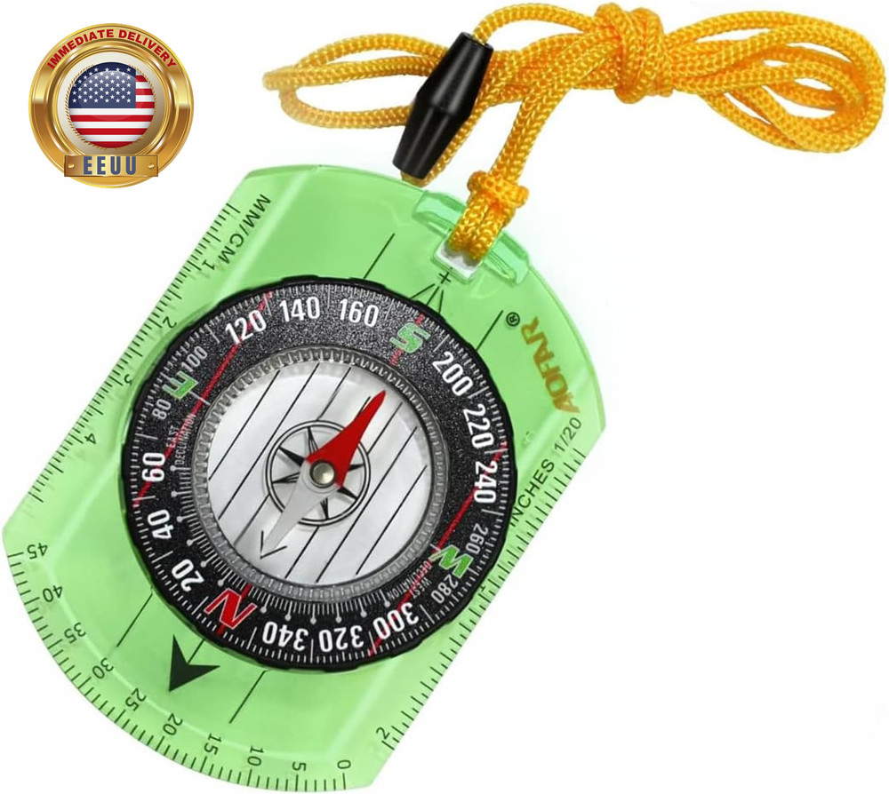 Orienteering Compass AF-362 for Hiking and Navigation, Professional Field Compas