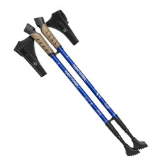 2PCS Nordic Walking Poles Trek Pole Telescopic Alpenstock 7075 Aluminum Alloy Sh