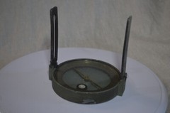 Vintage Leupold Forester Compass w/ Leather Case Green Portland Oregon READ!!