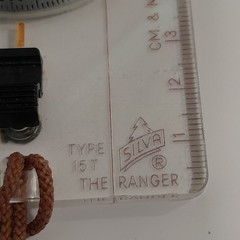 Silva The Ranger Type 15T Compass Mirror Sighting Vintage Sweden Lanyard