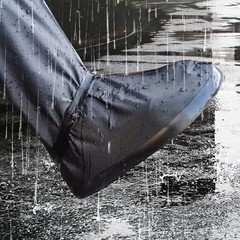 Rain Boot Covers for Cycling and Motorcycling Waterproof and Wear Resistant