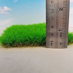 Plastic Waterproof Miniature Fake Grass Mats for Fairy Garden Decoration