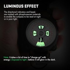 Multifunctional Military Sighting Navigation Compass with EK-22JG-Green