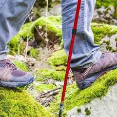 20 PCS Trekking Pole Sheath Protective Covers for Canes Decorative Walking