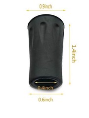 Trekking Poles – 12 Pack Replacement Durable Rubber Tips Protector – Fit with