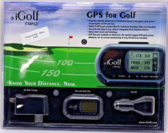Original Genuine iGolf Neo Golf GPS Rangefinder w/ Accessories, Brand New In Box