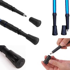 Rubber Buffer for Hiking Poles 6 Piece, Professional Walking Stick Attachment Set for Nordi…
