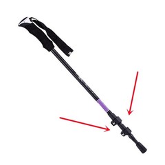 Your Safety with Replacement Lock for 14mm 16mm 18mm Trekking Poles