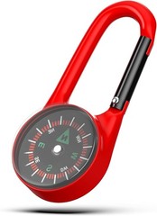 Lightweight Keychain Compass for Camping and Fishing, Portable Navigation Tool