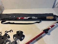 Trail Buddy Trekking Poles Gear For Your Adventure Cork Handle W Bag
