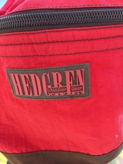 Vintage Hedgren Outdoor Gear Red Nylon Backpack Hiking Travel Pack