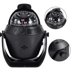 Pivoting Sea Marine Compass with Mount for Boat Caravan Truck Car Navigation