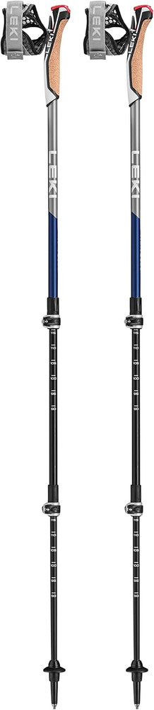 Traveller Carbon Adjustable Lightweight Trekking Poles for Hiking & Nordic Walki