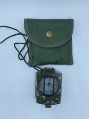 Portable Camping Compass Military Army Geology Lensatic Prismatic Compass