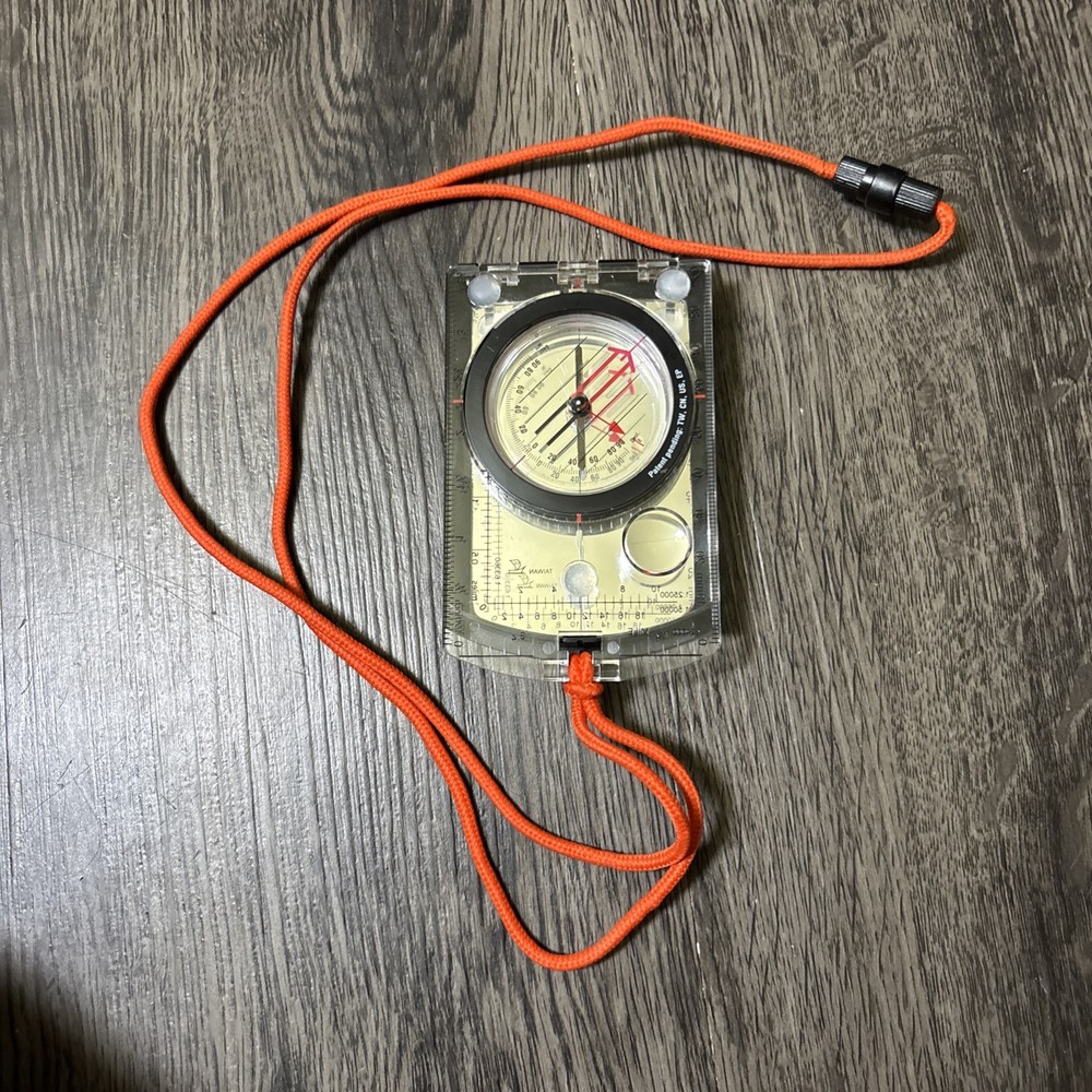 Professional Sighting Mirror Navigation Compass for Hiking, Scouting & Campin