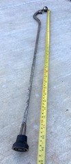 Hand Forged Walking Cane From Titanium Hip Implant One Of A Kind 15 OZ 34” Long