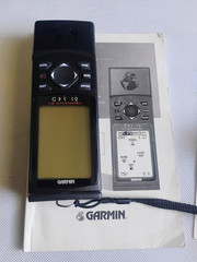 Garmin GPS 12 Handheld Unit Camping Hunting Hiking Tested Works