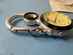 Dakota Angler 2 Clip Watch Compass Dakota…new , Needs Battery (Missing Compass