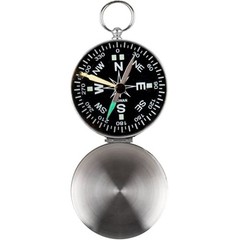Coghlan’s Magnetic Pocket Compass with Metal Case, Luminous Dial, Pocket Size